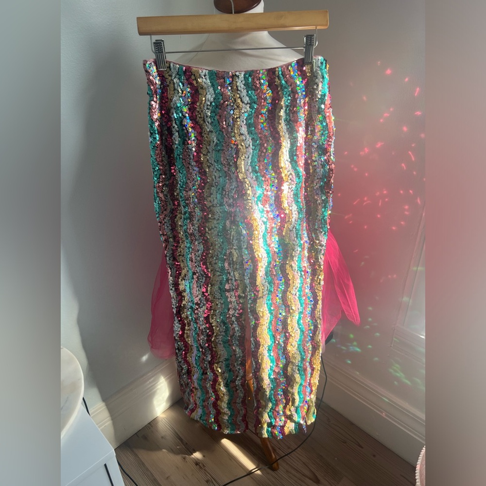 Free People lined sequins pants - size 4 - new with tags